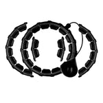 Hula Hoop Weighted 360° Massage Adjustable 24–32 Sections