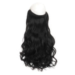 Human Hair Extensions Natural Wavy Heat-Stylable 100% Human Hair