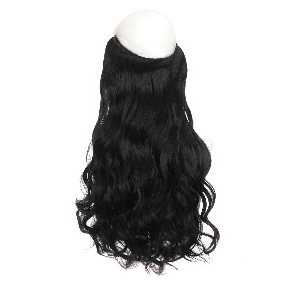 Human Hair Extensions Natural Wavy Heat-Stylable 100% Human Hair