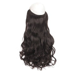 Human Hair Extensions Natural Wavy Heat-Stylable 100% Human Hair