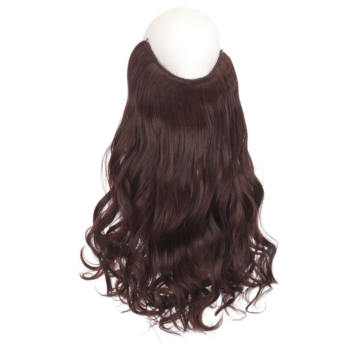 Human Hair Extensions Natural Wavy Heat-Stylable 100% Human Hair