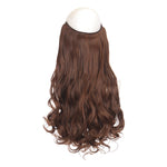 Human Hair Extensions Natural Wavy Heat-Stylable 100% Human Hair