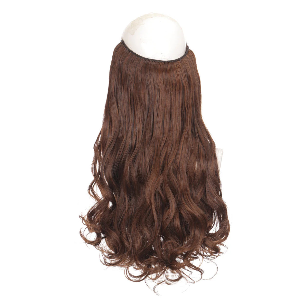 Human Hair Extensions Natural Wavy Heat-Stylable 100% Human Hair