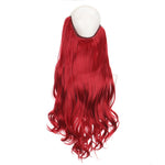 Human Hair Extensions Natural Wavy Heat-Stylable 100% Human Hair