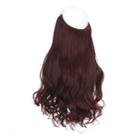 Human Hair Extensions Natural Wavy Heat-Stylable 100% Human Hair