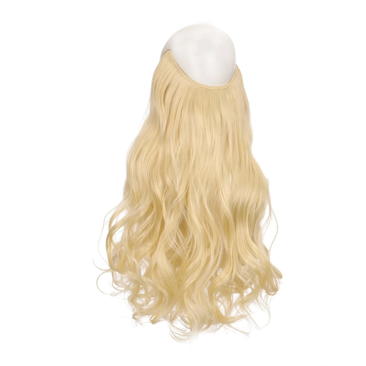 Human Hair Extensions Natural Wavy Heat-Stylable 100% Human Hair