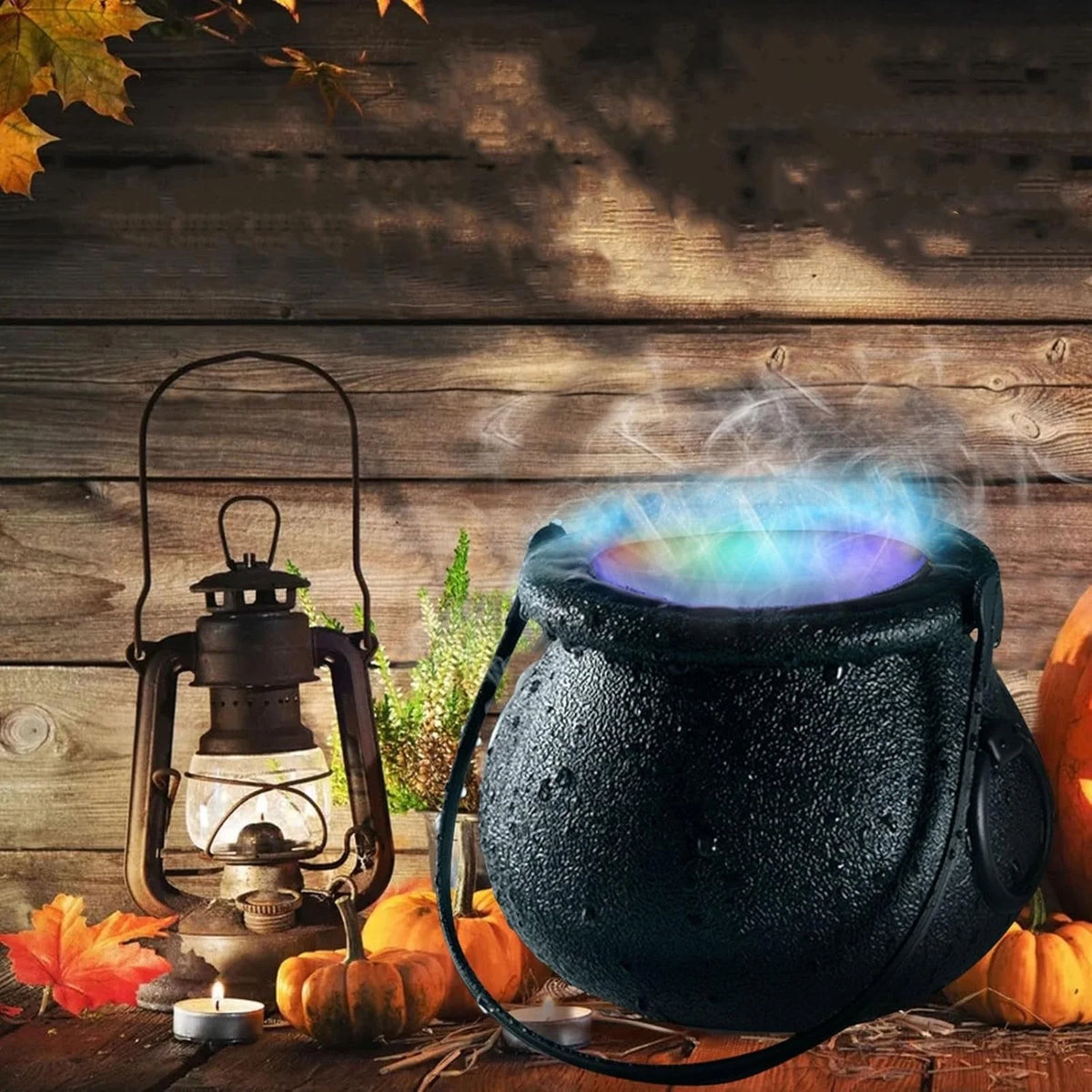 Humidifier Cauldron-Shaped Color-Changing LED Cool Mist