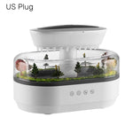 Humidifier Ultrasonic Mist Raindrop Sound & 7-Color Ambient Light