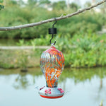 Hummingbird Feeder Ant Moat Metal Rust-Resistant Set of 2