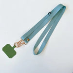 ID Lanyard Satin Adjustable Length Secure Clip