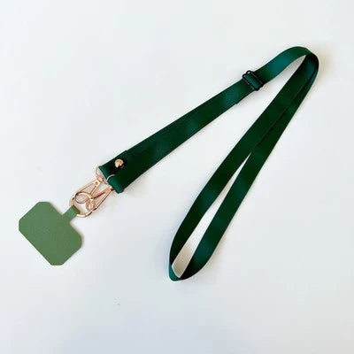 ID Lanyard Satin Adjustable Length Secure Clip