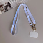 ID Lanyard Satin Adjustable Length Secure Clip