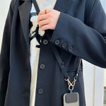 ID Lanyard Satin Adjustable Length Secure Clip