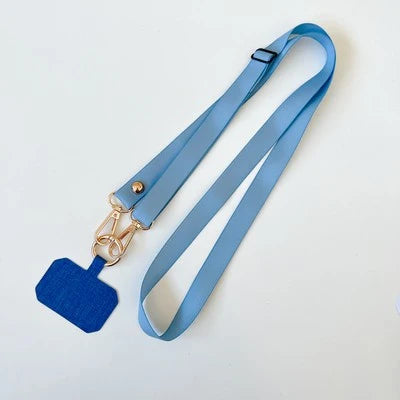 ID Lanyard Satin Adjustable Length Secure Clip