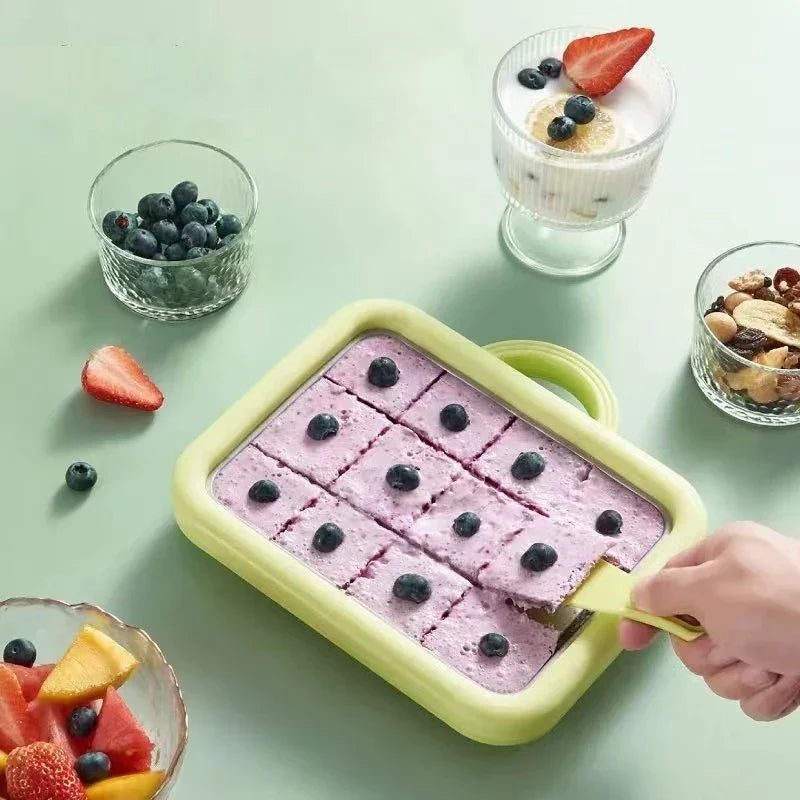Ice Cream Maker Tray Stainless Steel No Electricity Required