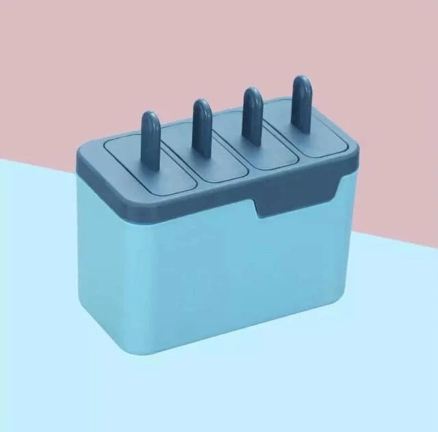 Ice Cream Mold 4-Cavity Homemade Frozen Treats