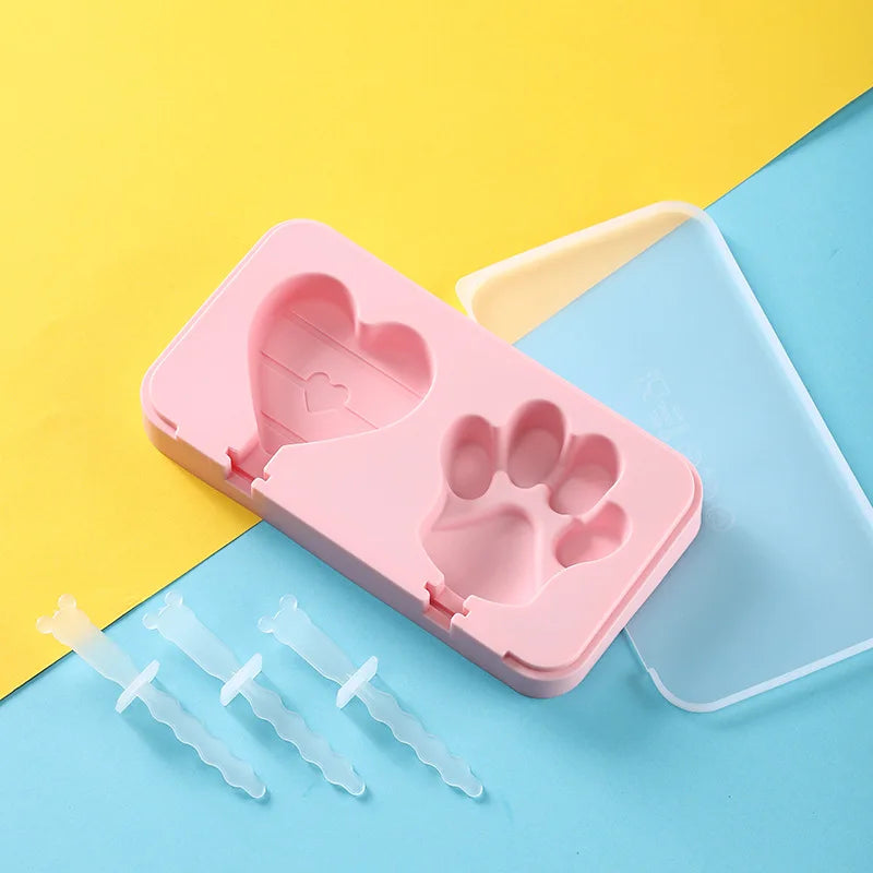 Ice Cream Mold Non-Stick Silicone Dishwasher-Safe