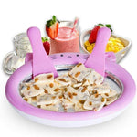 Ice Cream Roll Maker Freezer Pan Two Scrapers Included