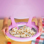 Ice Cream Roll Maker Freezer Pan Two Scrapers Included