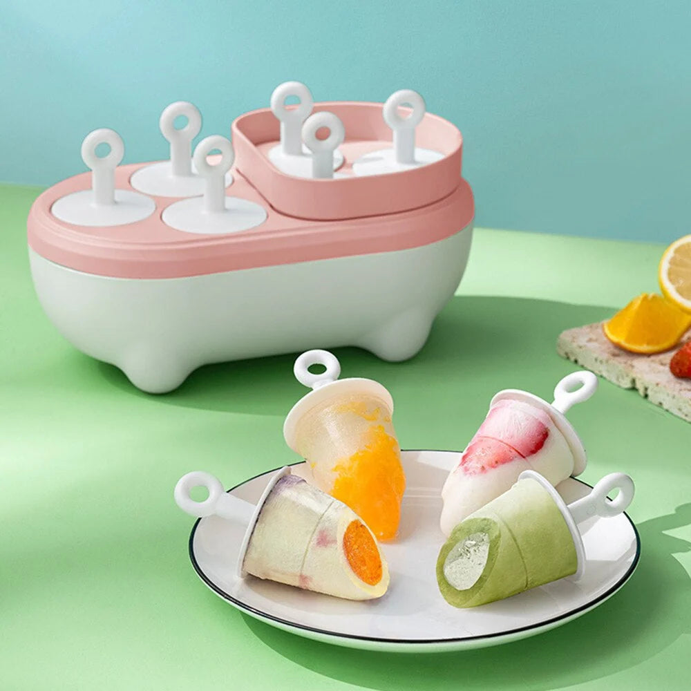 Ice Cream Sandwich Maker Mold BPA-Free Silicone Easy-Release Design