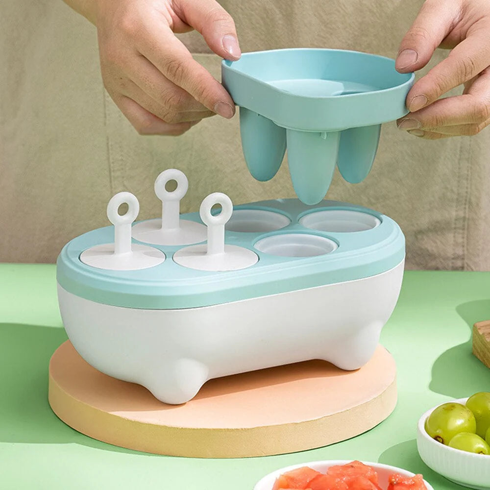 Ice Cream Sandwich Maker Mold BPA-Free Silicone Easy-Release Design