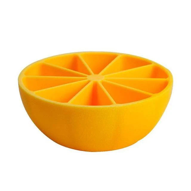 Ice Cube Mold Citrus Wedge Shape 10 Compartments