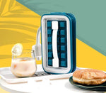 Ice Cube Tray Foldable 18-Grid Pouring Pitcher