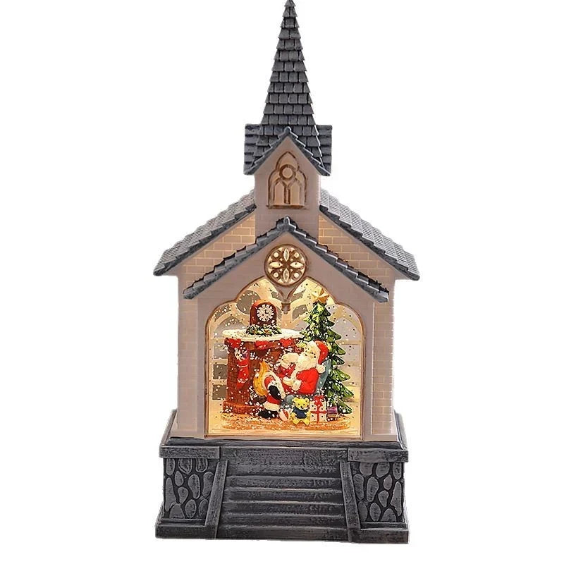 Illuminated Christmas Decoration Warm Integrated Lighting Durable Construction