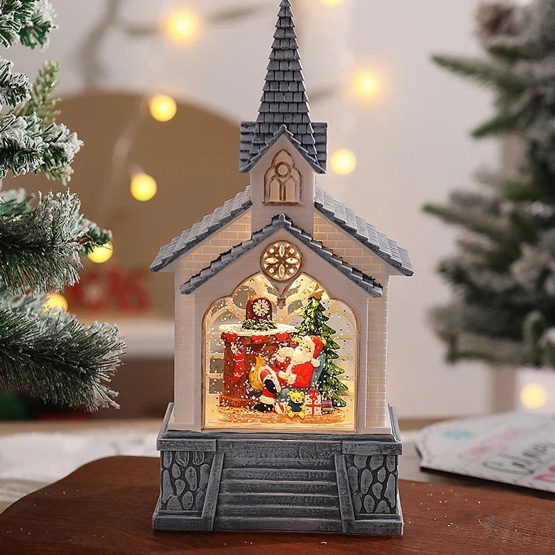 Illuminated Christmas Decoration Warm Integrated Lighting Durable Construction