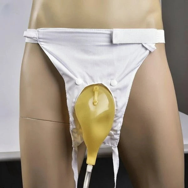 Incontinence Underwear Reusable With Integrated Collection Bag