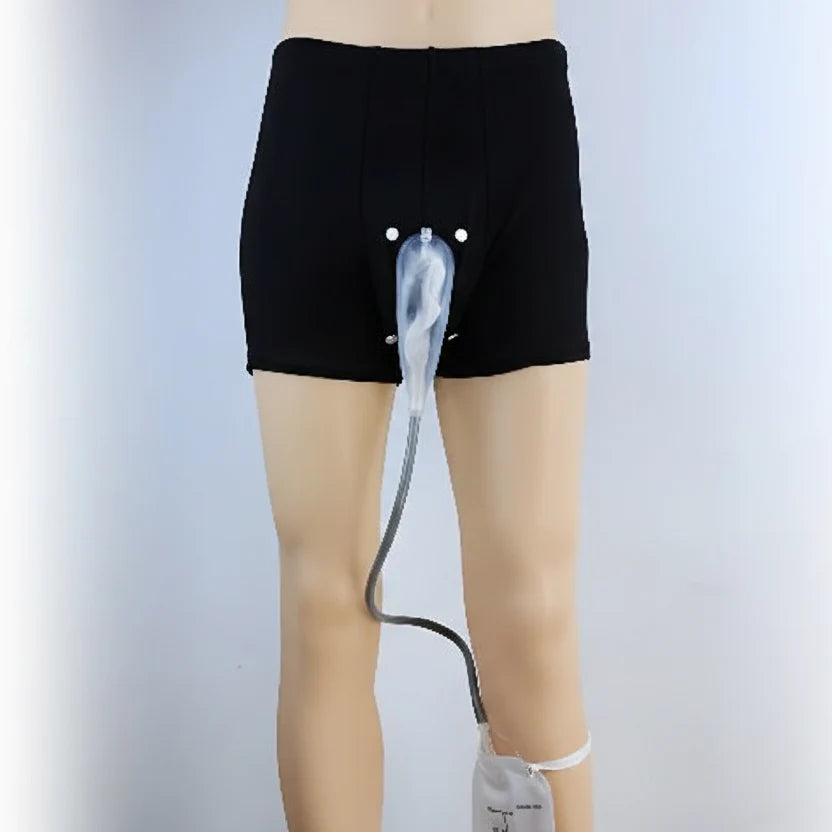 Incontinence Underwear Reusable With Integrated Collection Bag