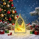 Indoor Holiday Light Reindeer Cathedral Energy-Saving LED