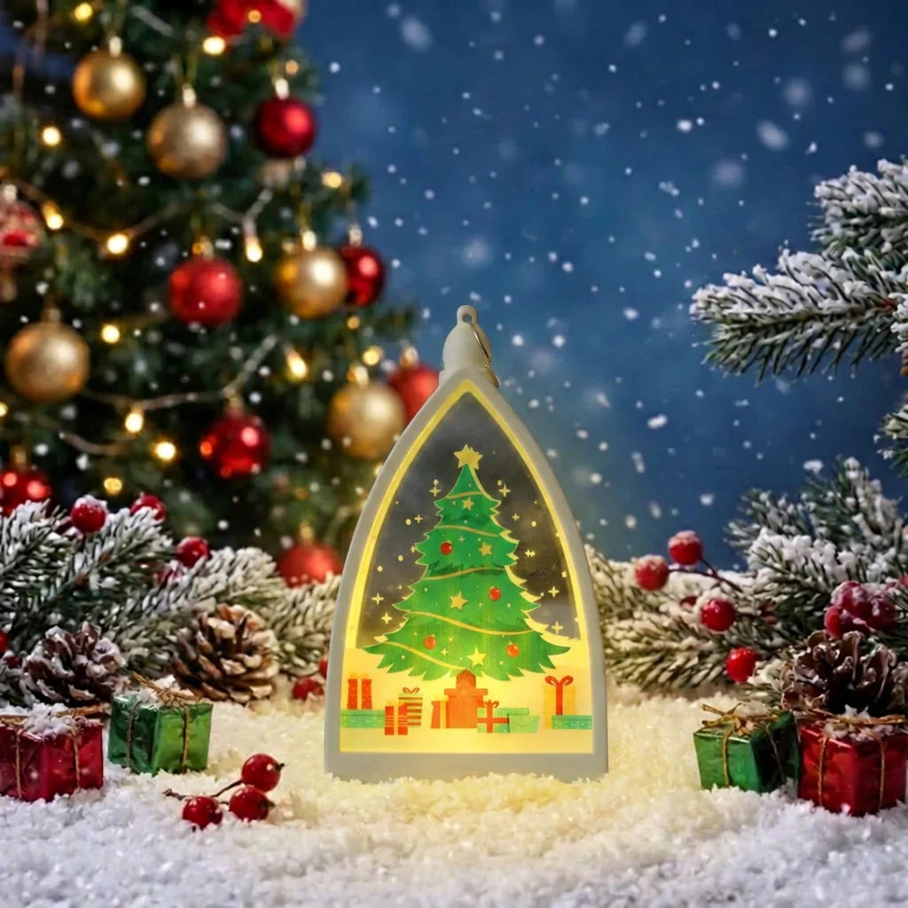 Indoor Holiday Light Reindeer Cathedral Energy-Saving LED