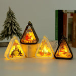 Indoor Lantern House-Shaped Soft LED Festive Imagery