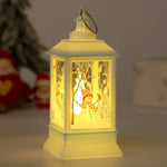Indoor Lantern Santa Graphic Lightweight & Durable