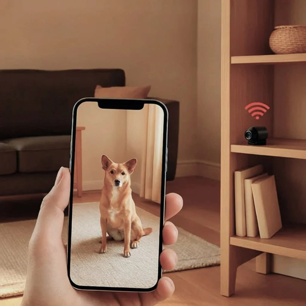 Indoor Security Camera 1080P Motion Tracking Night Vision