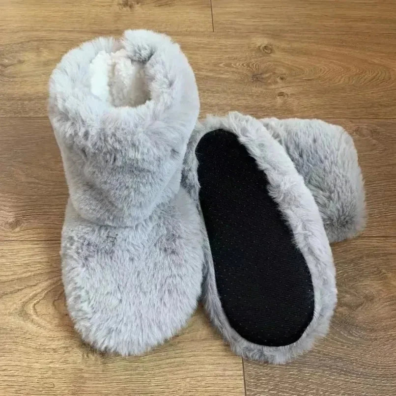 Indoor Slippers Plush Lined Soft Cushioned Sole