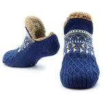 Indoor Socks Plush Non-Slip Silicone Grip