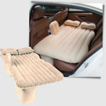 Inflatable Car Bed Plush Flocked Pump & Pillows