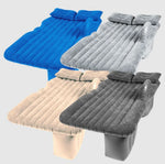 Inflatable Car Bed Plush Flocked Pump & Pillows