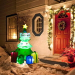 Inflatable Christmas Tree Air Pump & Weather-Resistant Fabric