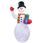 Inflatable Decoration Self-Inflating Fan LED Lights Weather-Resistant