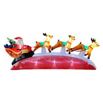 Inflatable Decoration Self-Inflating Fan LED Lights Weather-Resistant