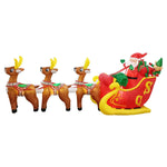 Inflatable Decoration Self-Inflating Fan LED Lights Weather-Resistant
