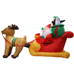 Inflatable Decoration Self-Inflating Fan LED Lights Weather-Resistant