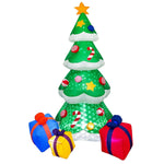 Inflatable Decoration Self-Inflating Fan LED Lights Weather-Resistant