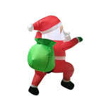 Inflatable Decoration Self-Inflating Fan LED Lights Weather-Resistant