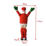 Inflatable Santa 5 Ft 7 In Weather-Resistant Movable Arms