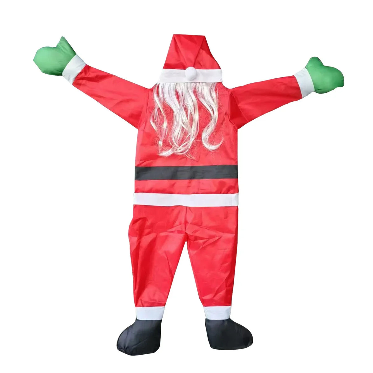 Inflatable Santa Costume Quick-Inflate Lightweight & Comfortable
