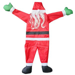 Inflatable Santa Costume Quick-Inflate Lightweight & Comfortable